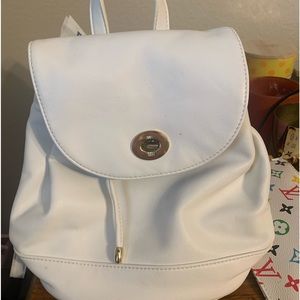 White forever 21 small backpack!